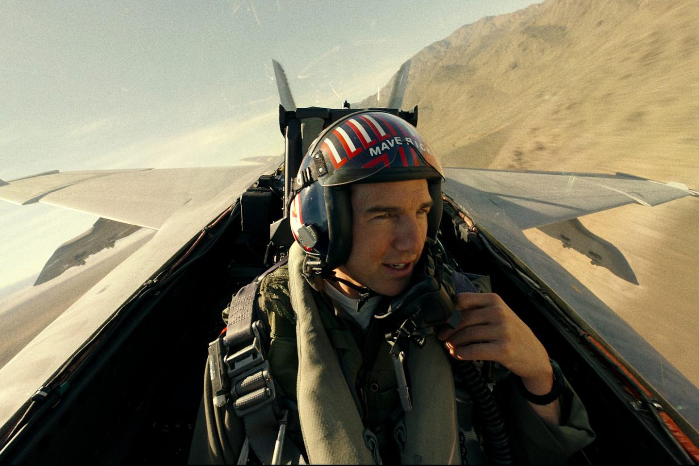 Tom Cruise in Top Gun: Maverick.