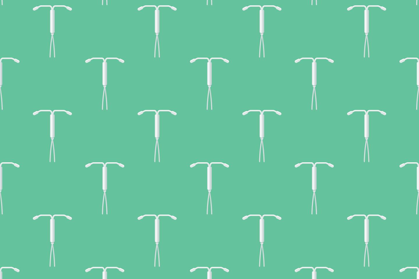 IUDs i ha grid pattern