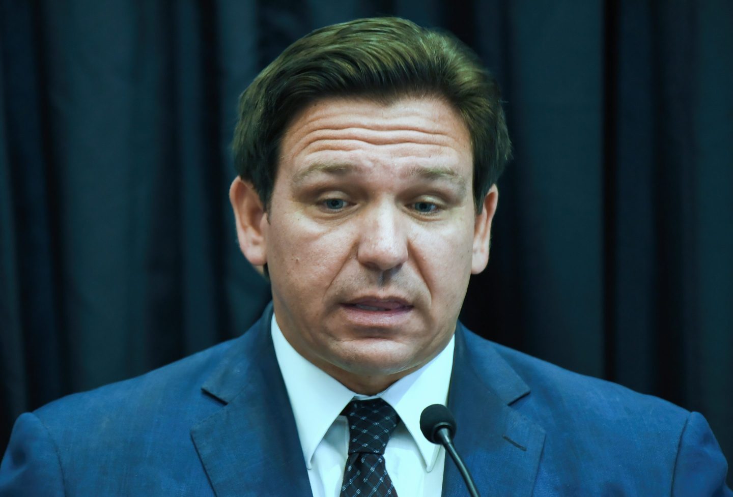 Florida Governor Ron DeSantis .