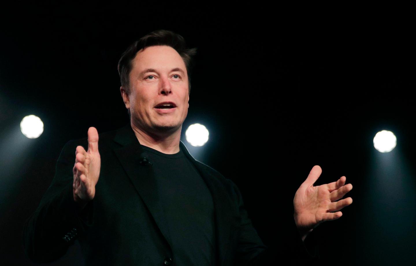 Tesla CEO Elon Musk speaks before unveiling the Model Y at Tesla's design studio in Hawthorne, Calif., March 14, 2019. On July 15 Musk fired back at Twitter’s lawsuit seeking to force him to complete his $44 billion acquisition of the platform, according to multiple news reports.