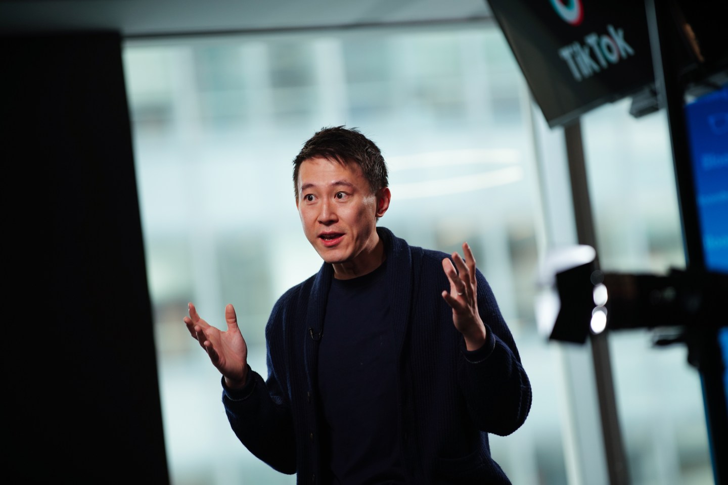 Shouzi Chew, chief executive officer of TikTok