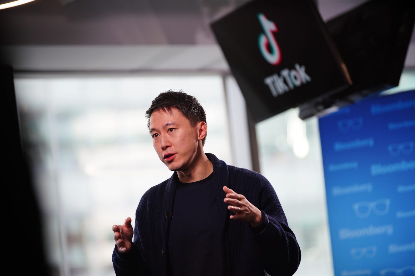 Shouzi Chew, chief executive officer of TikTok.