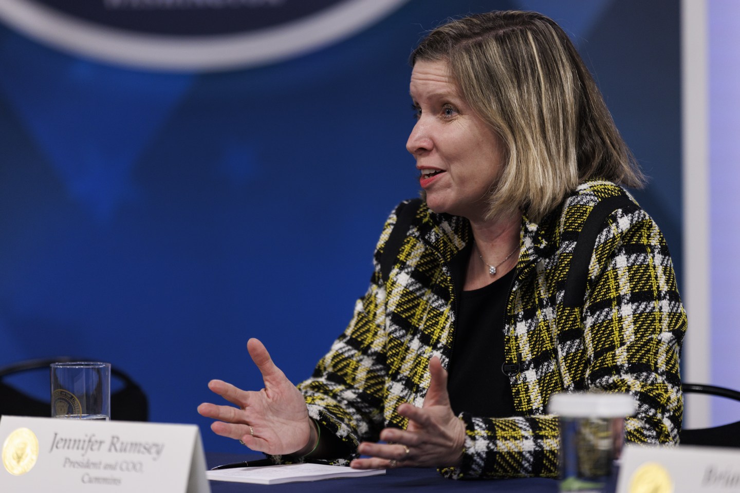 Jennifer Rumsey, president and chief operating officer of Cummins Inc.