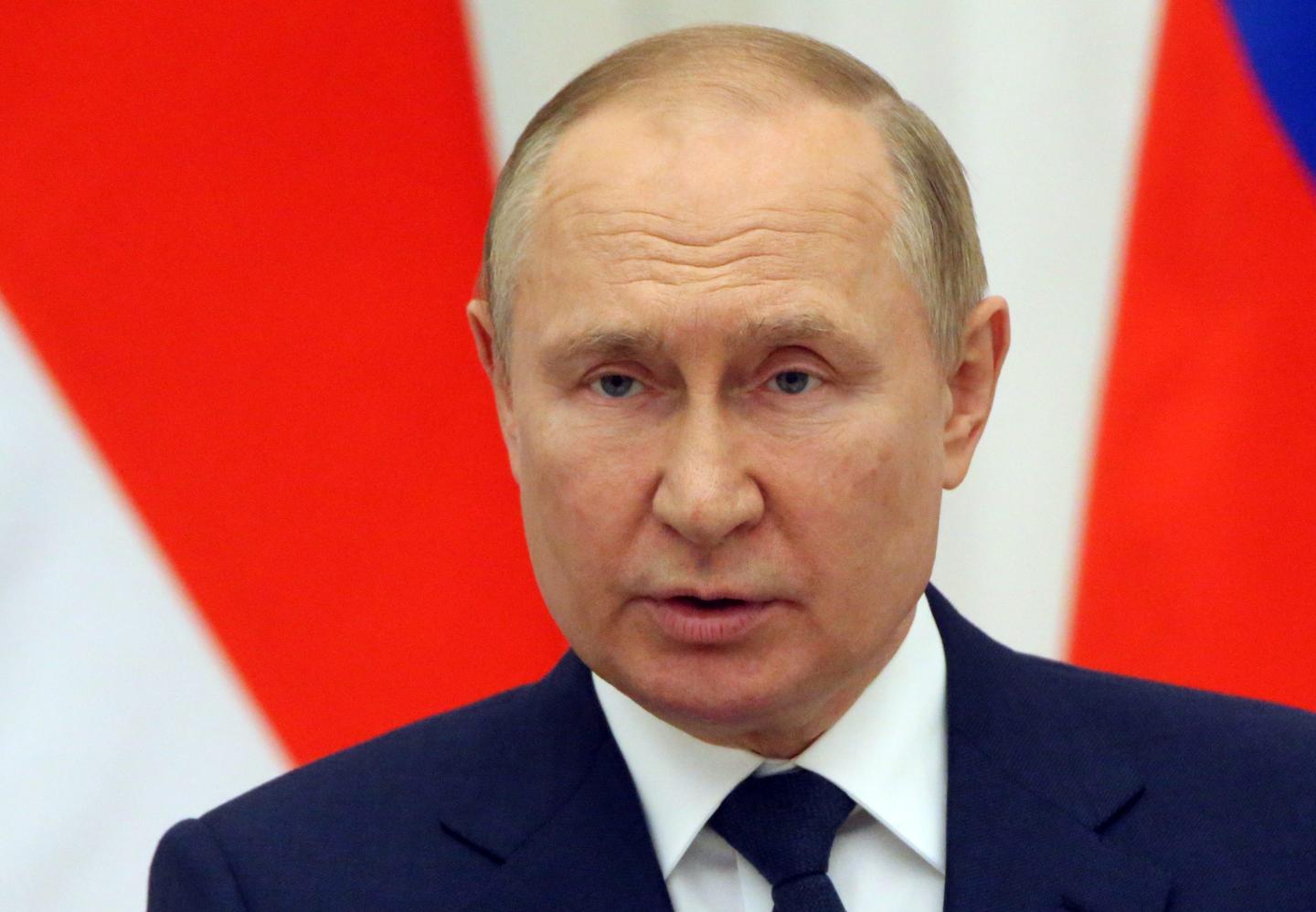 Portrait of Russian President Putin
