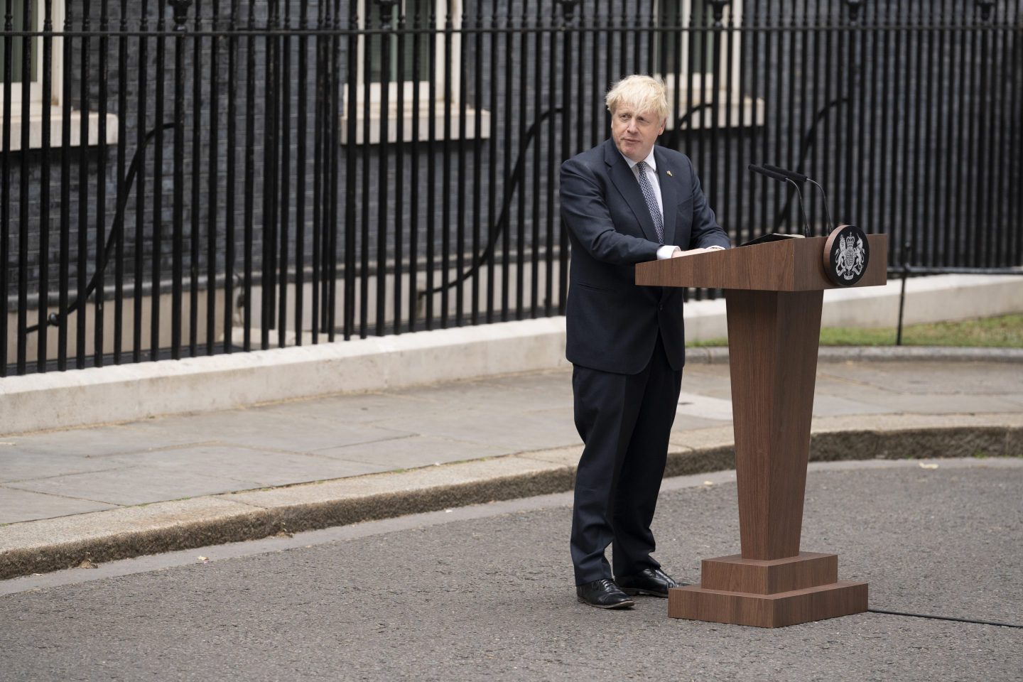Boris Johnson resigns from the Conservative Party leadership