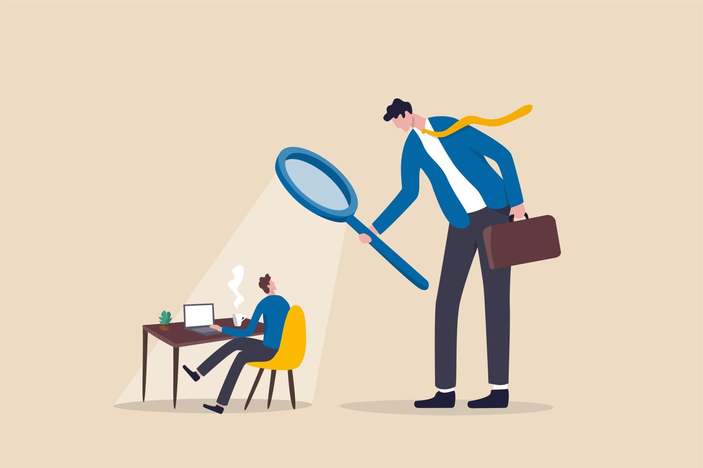 Micromanaging boss