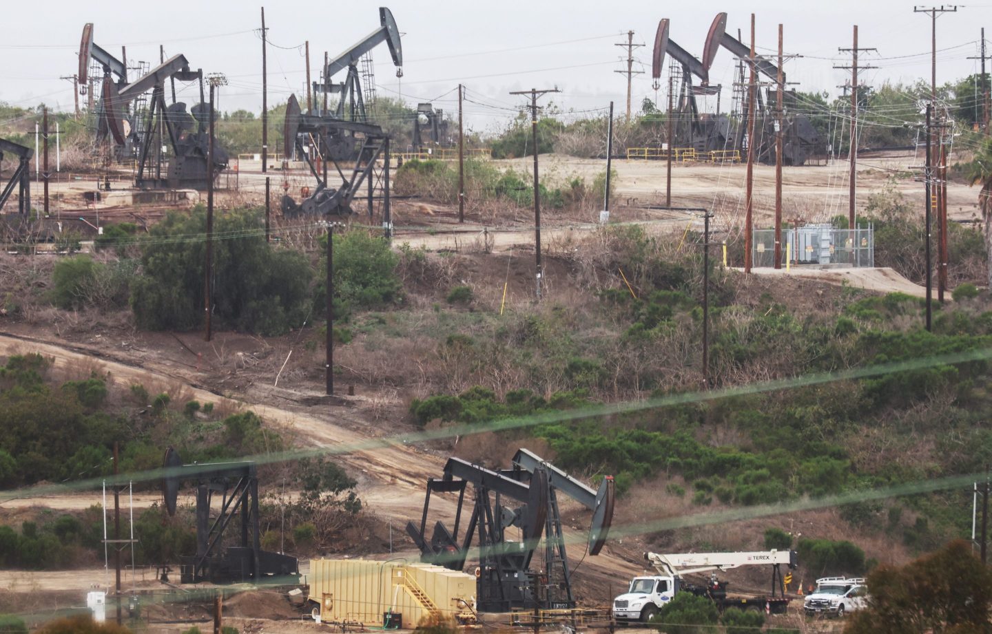 Oil pumpjacks