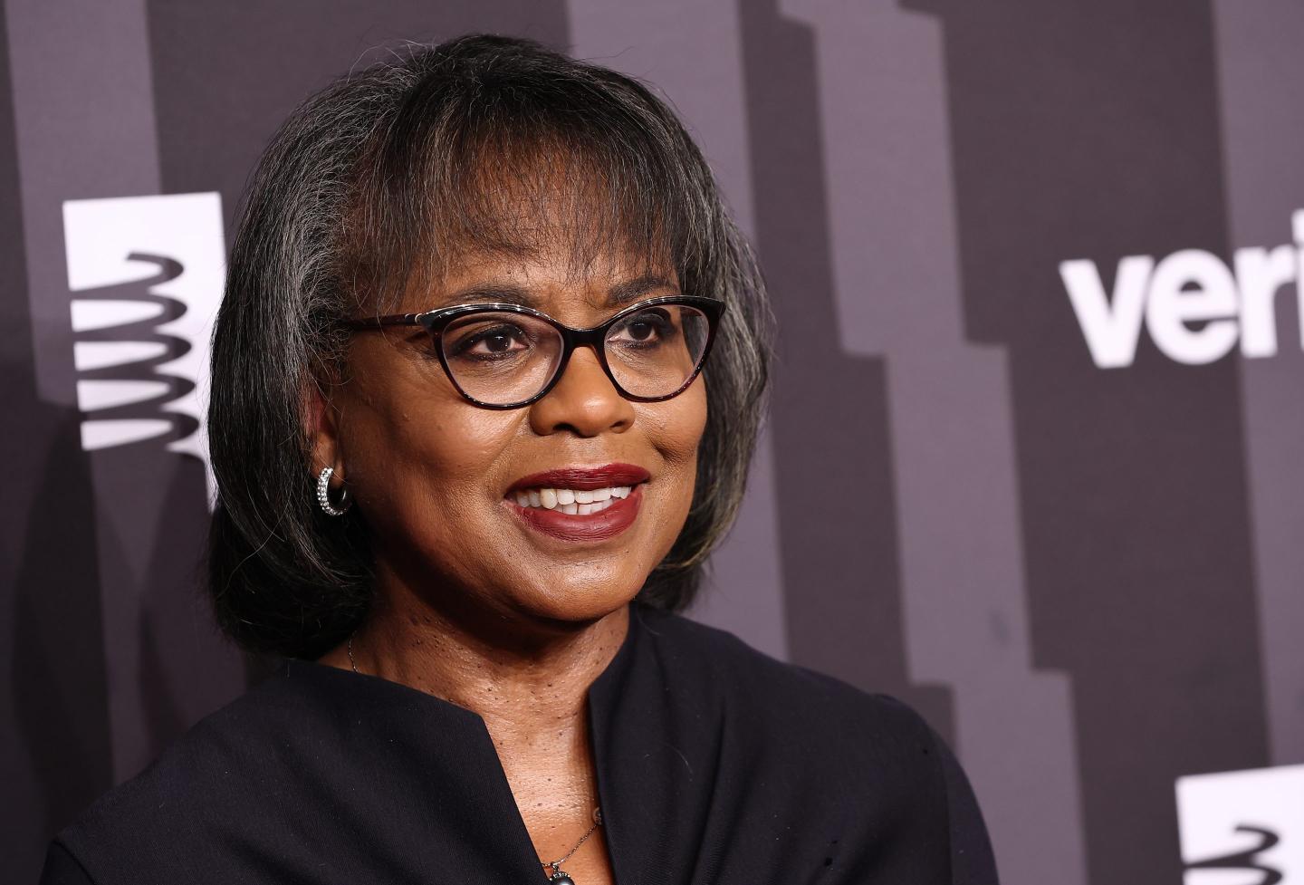 A portrait of Anita Hill, chair of the Hollywood Commission
