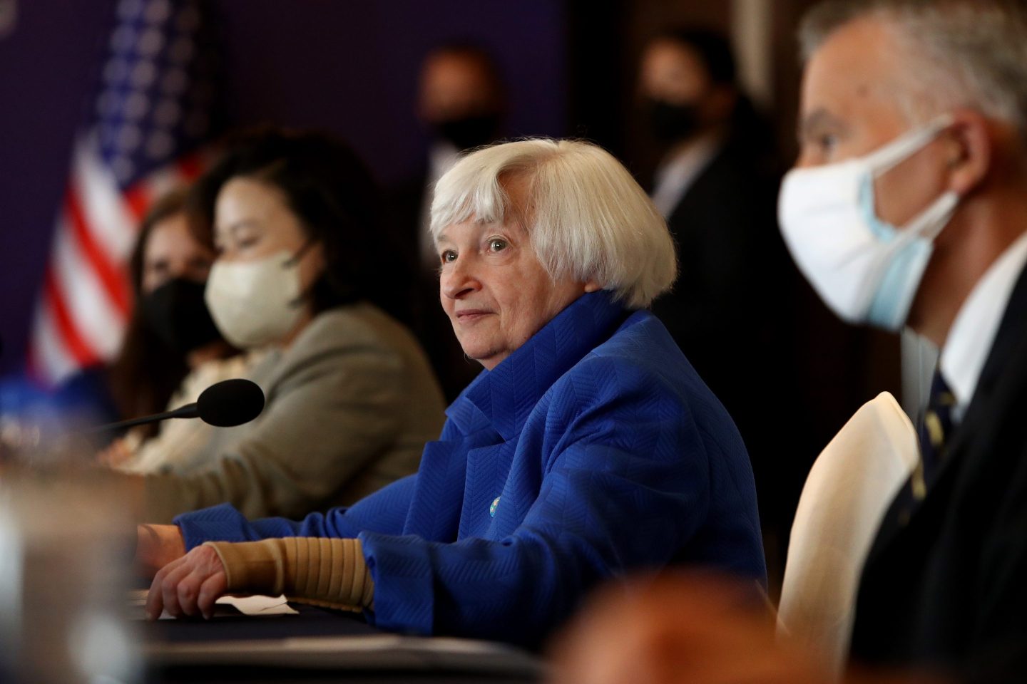 US Treasury Secretary Janet Yellen