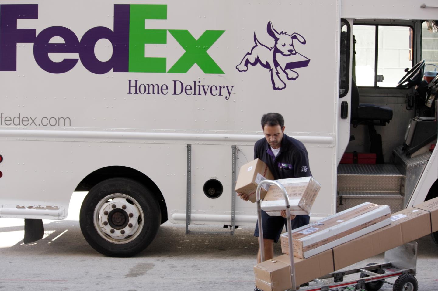 FedEx delivery man
