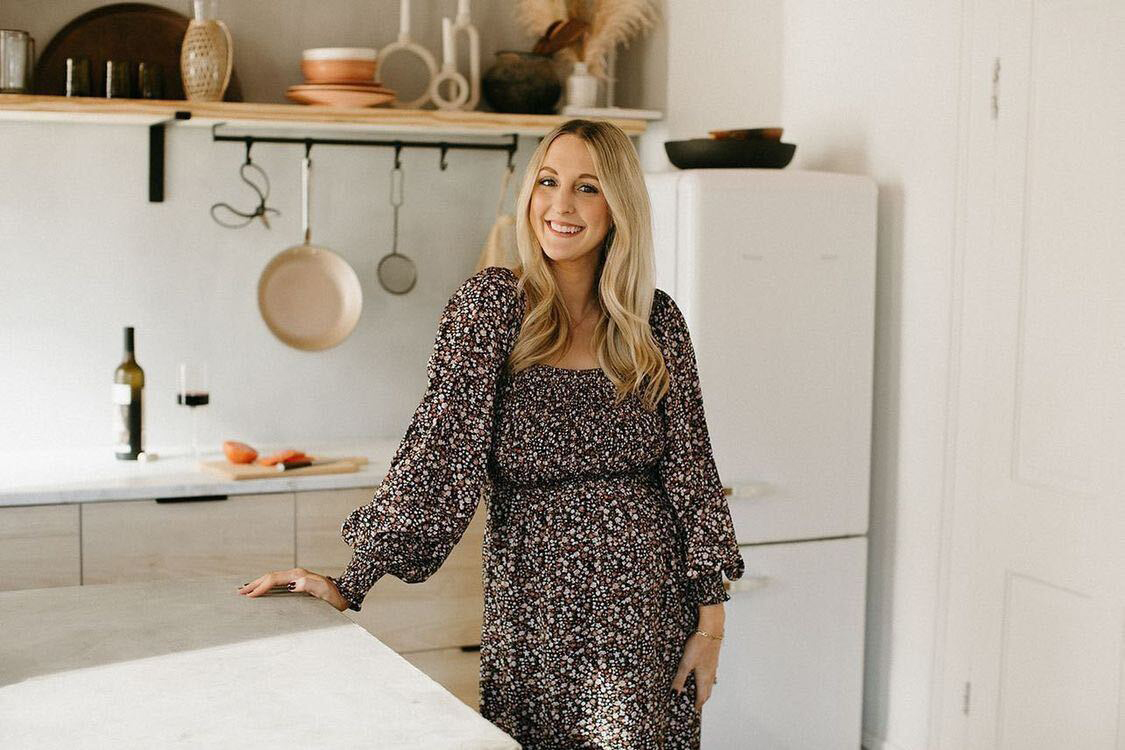 Olivia Ivey-Davis in her kitchen.