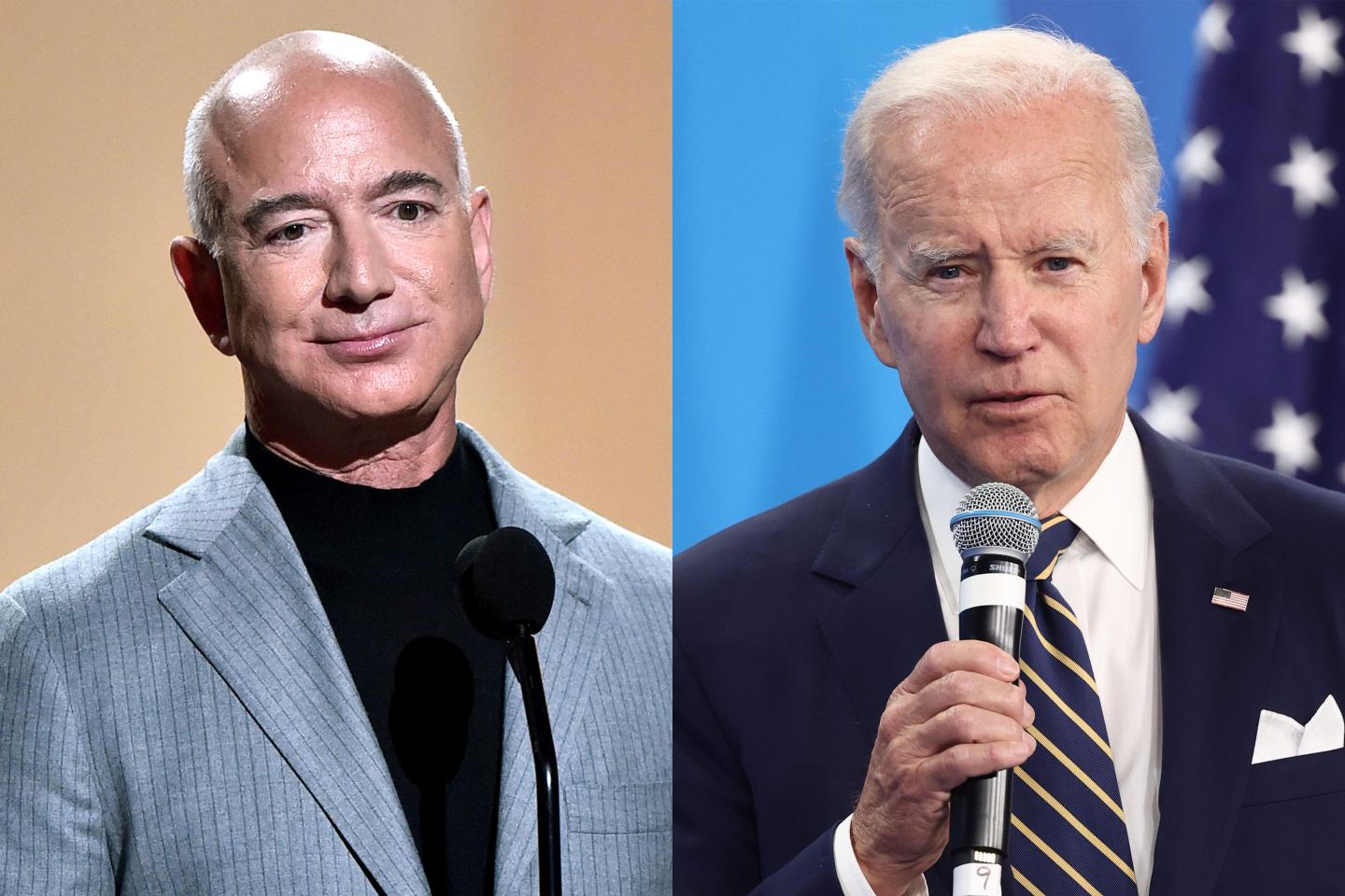 Is Biden or Bezos right about gas prices? Economists weigh in