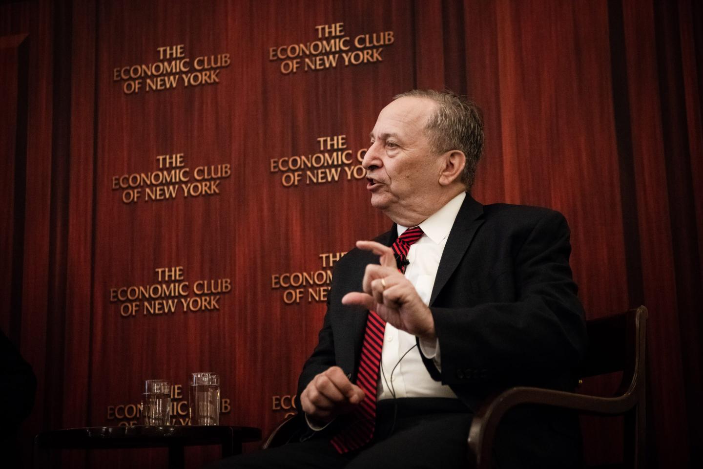 Former U.S. Treasury Secretary Larry Summers Speaks At ECNY Breakfast