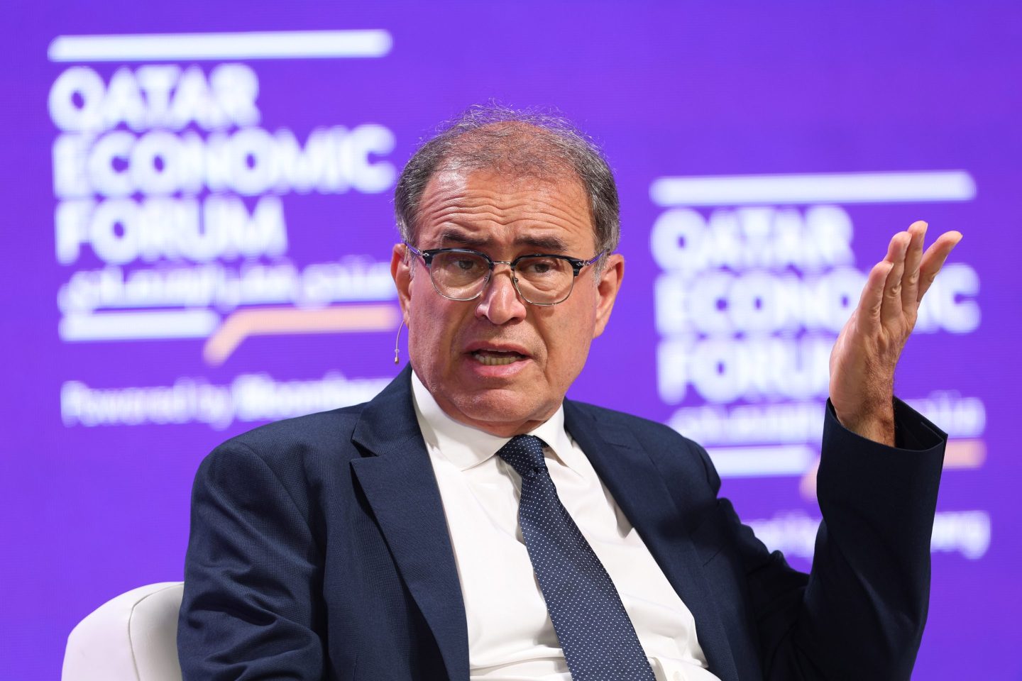 Nouriel Roubini speaks at The Qatar Economic Forum