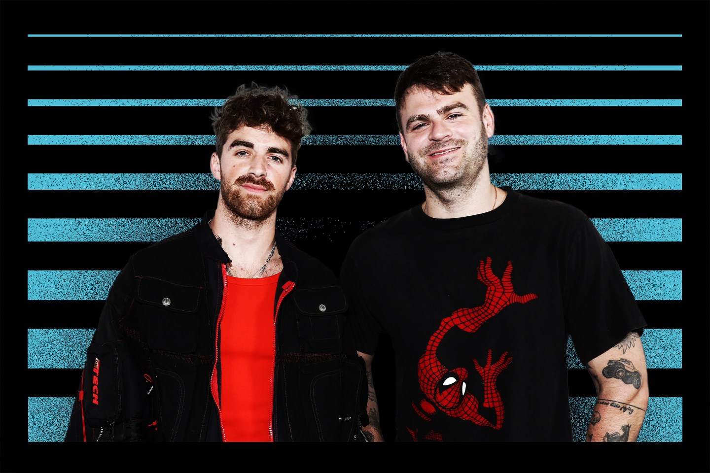 Andrew "Drew" Taggart and Alexander "Alex" Pall of The Chainsmokers attend the 2022 iHeartRadio Wango Tango.