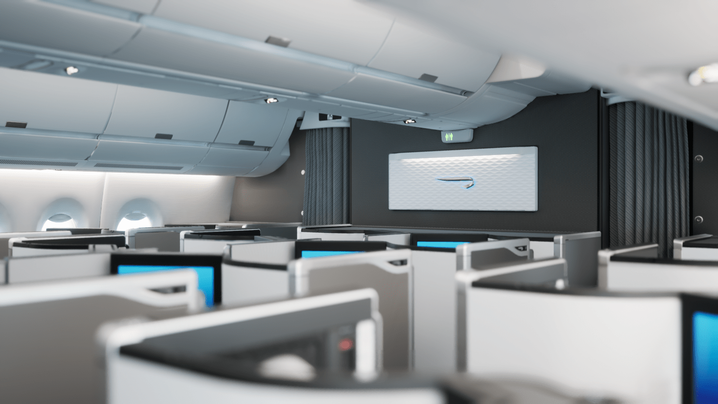 Inside the remodel of British Airways’ premium business cabin Club Suite