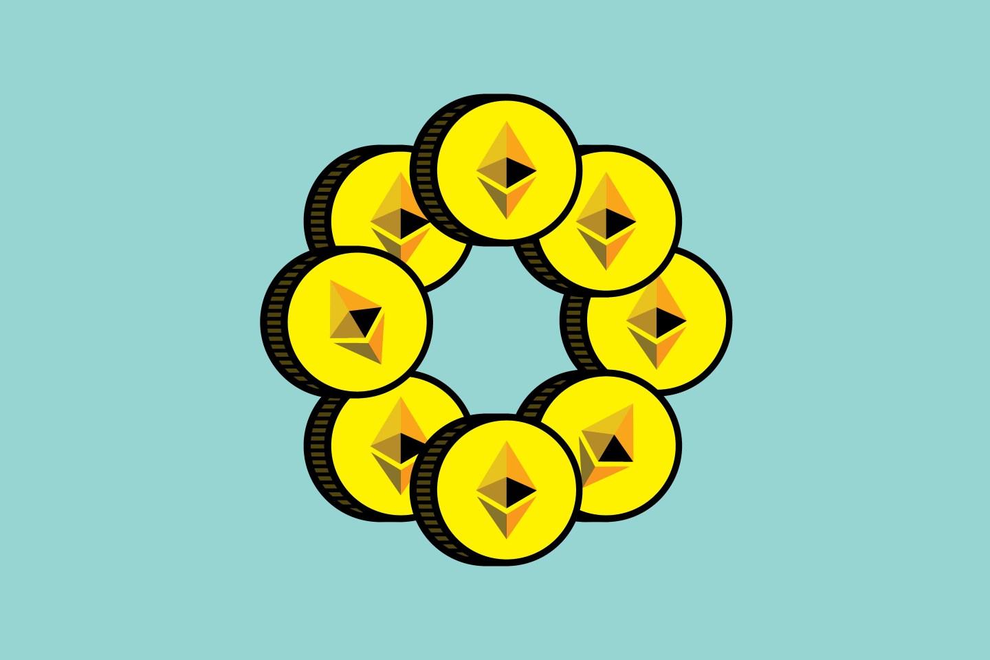 Ethereum, Ether, coins