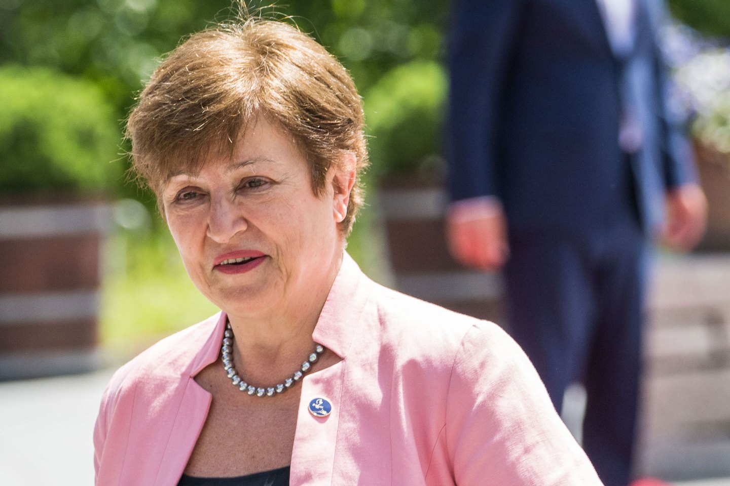 Managing Director of the International Monetary Fund Kristalina Georgieva in June.