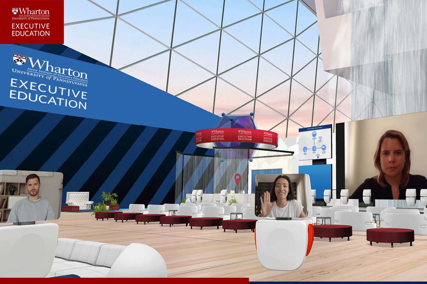Picture of Wharton metaverse classroom