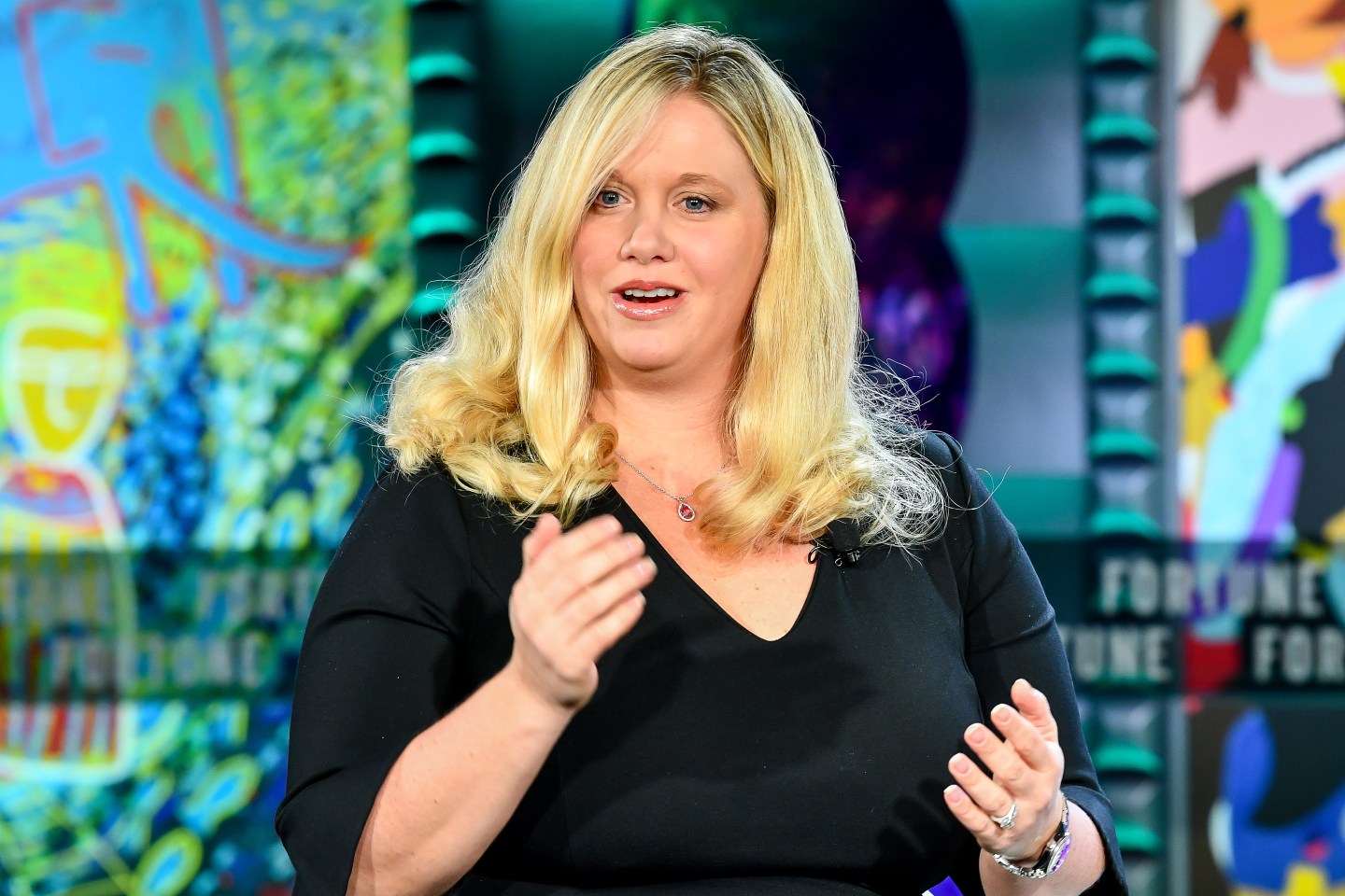Former Berkshire Hathaway exec and Kanbrick founder Tracy Britt Cool speaks at Fortune's MPW Next Gen in 2019.