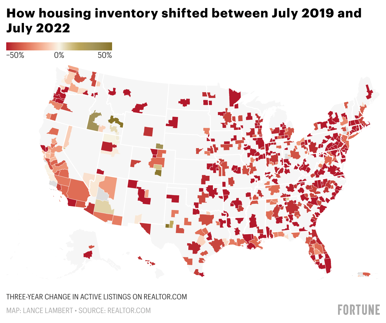 Your local housing market just shifted—these 2 interactive maps show exactly how fast