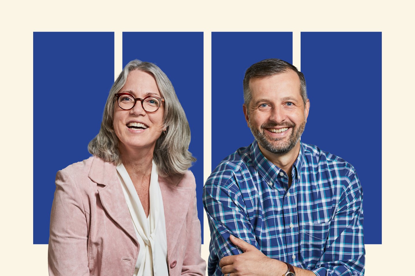 Circ’s chief scientific officer, Julie Willoughby (left), and CEO Peter Majeranowski.