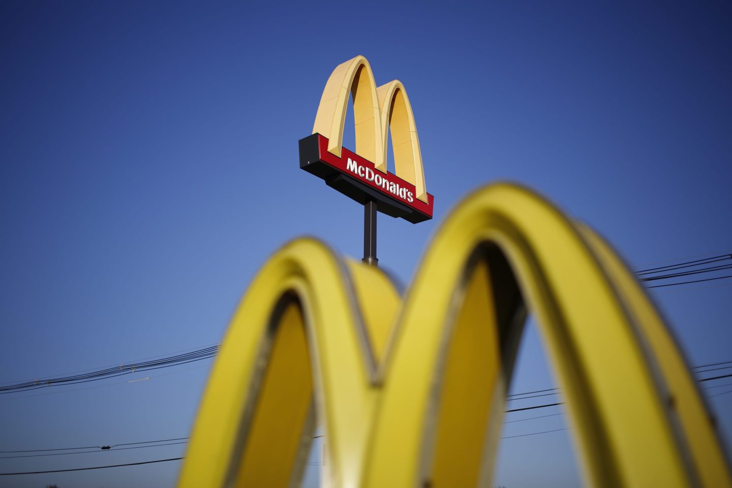 A McDonald's restaurant in Louisville, KY.