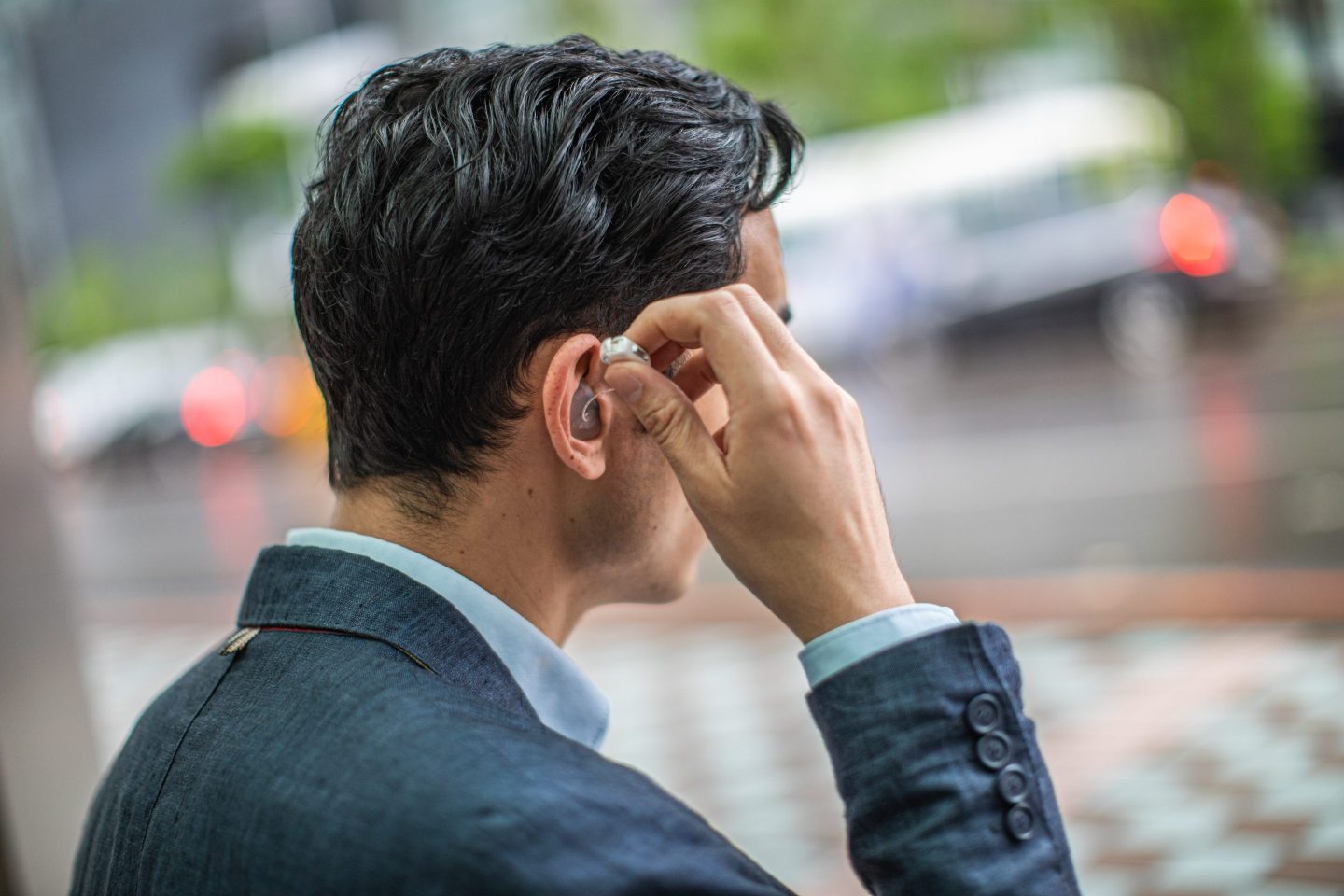 Fewer than 25% of people with hearing loss seek care due to the stigma associated with hearing aids, high costs, and lack of access.