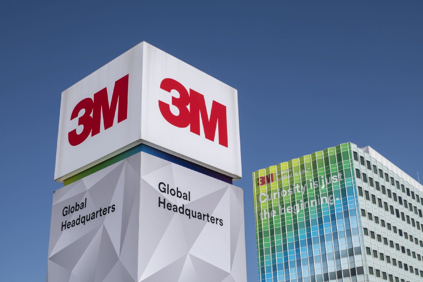 The 3M global headquarter in Maplewood, Minn., is pictured in this undated file photo.