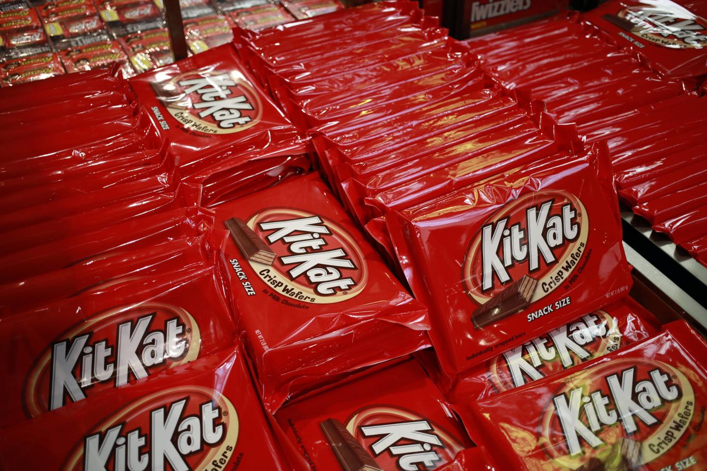 Kit-Kat candy at Hershey's Chocolate World