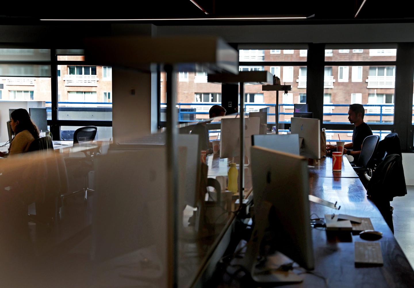 View of the interior of an office