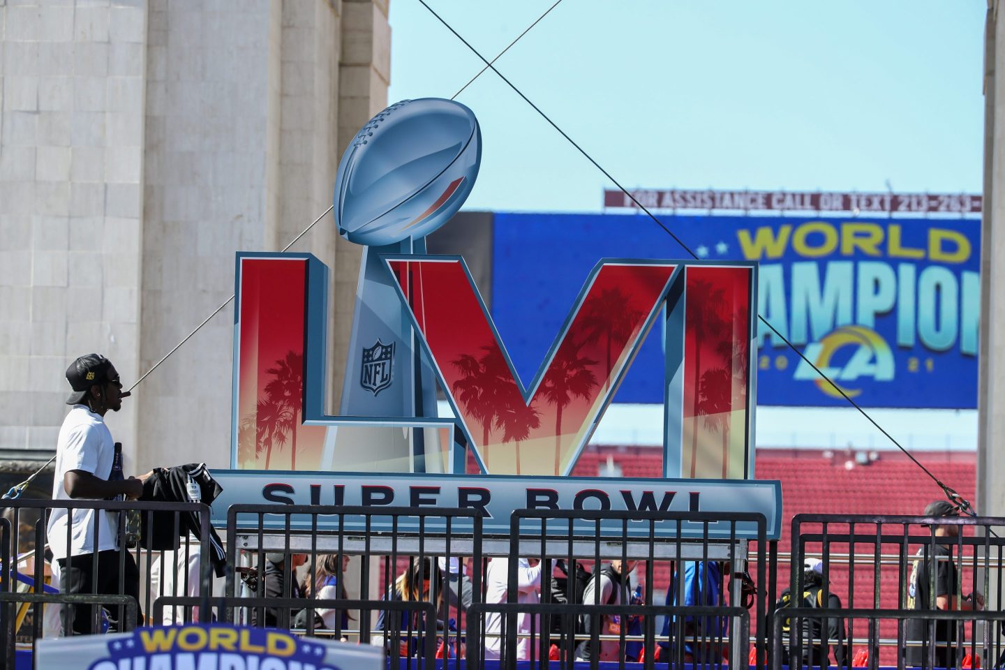 Sign for Super Bowl LVI