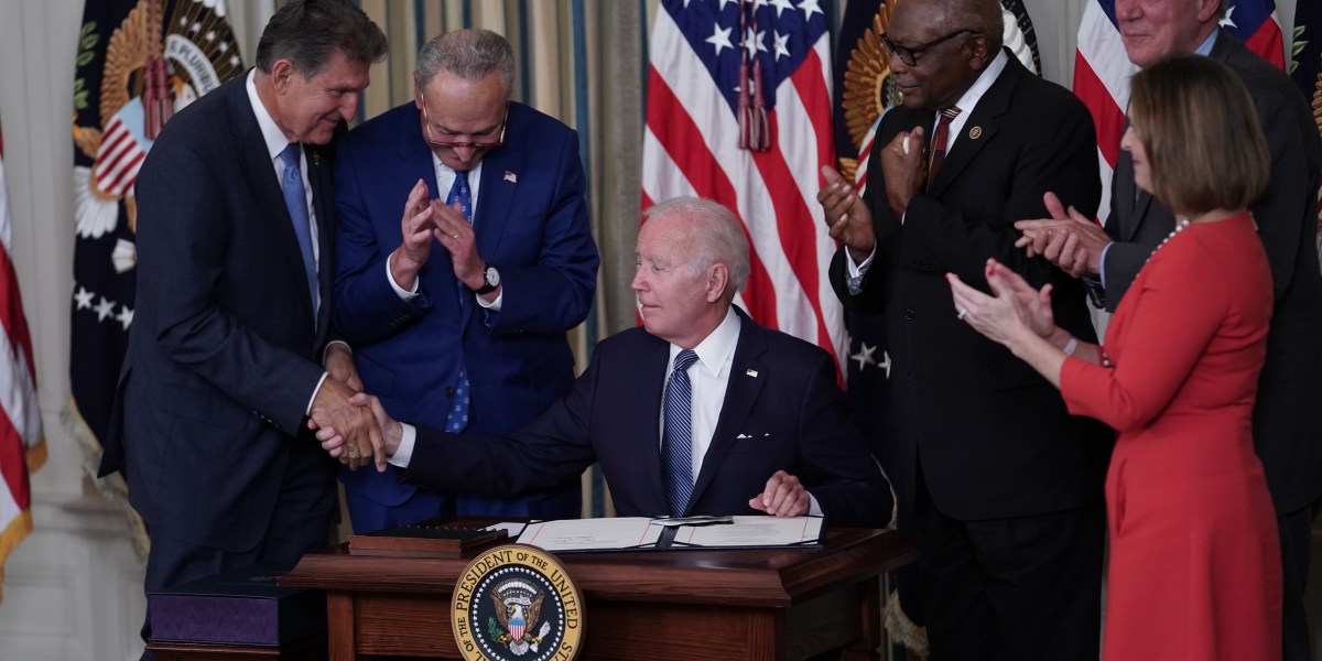 Biden signs Inflation Reduction Act into law, largest climate change ...