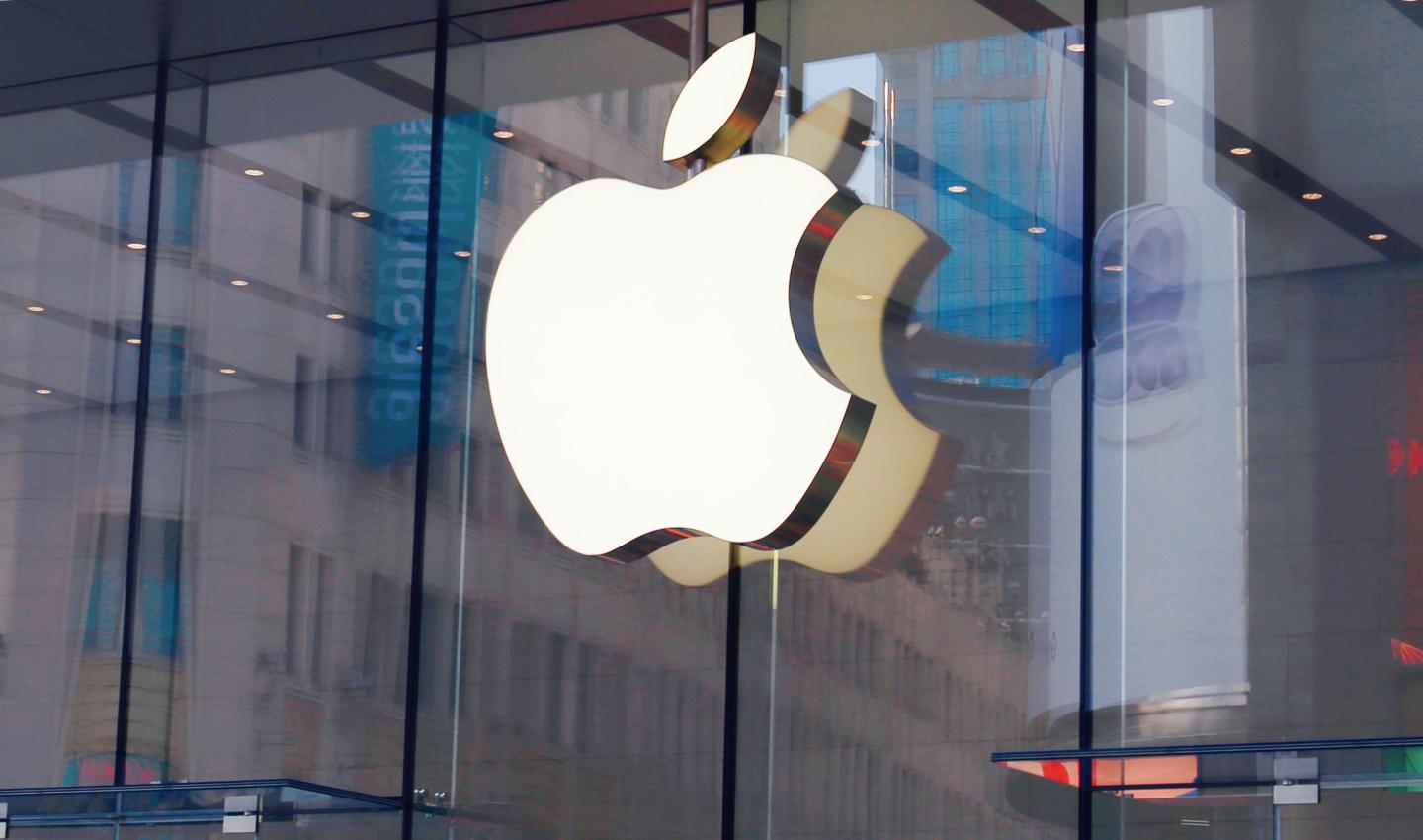 An Apple Store is seen in Shanghai