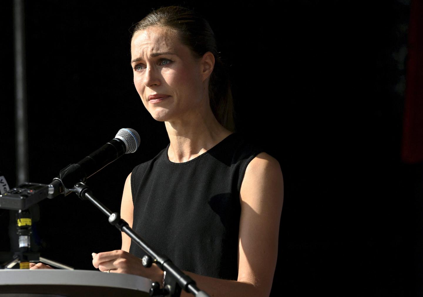 Finland prime minister Sanna Marin
