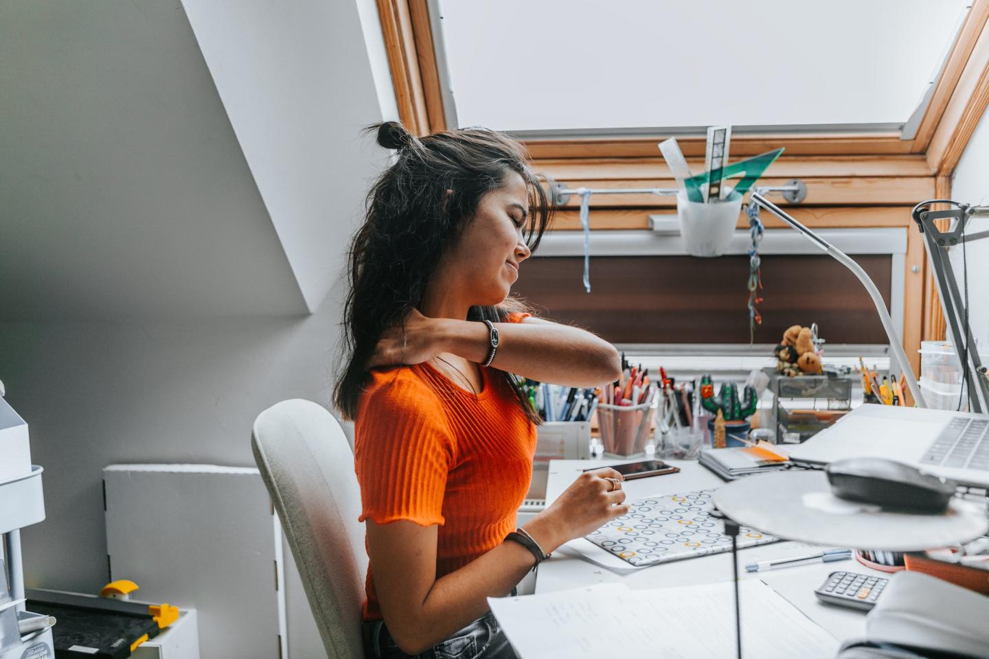 Zoom fatigue, eye strain, and back pain are all symptoms of remote work.