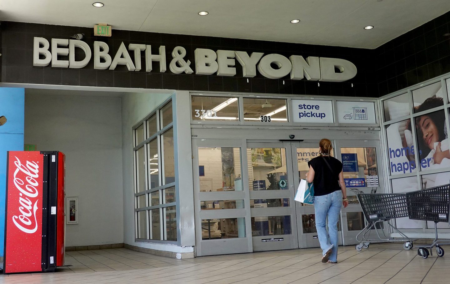 A Bed Bath & Beyond store.