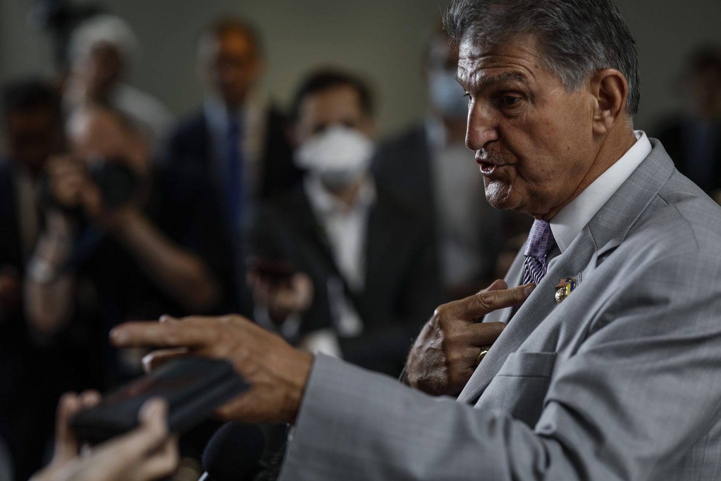 Manchin reversed position last week to support the Democrats's landmark climate legislation, scoring some concessions for fossil fuels.