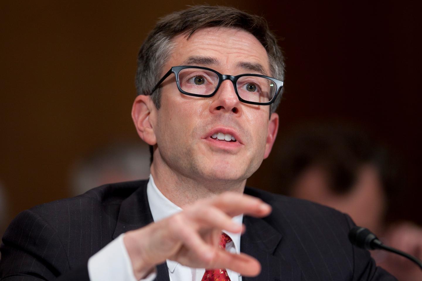 Former Federal Reserve Governor Randall Kroszner speaking at a Senate Banking HEaring in 2012.
