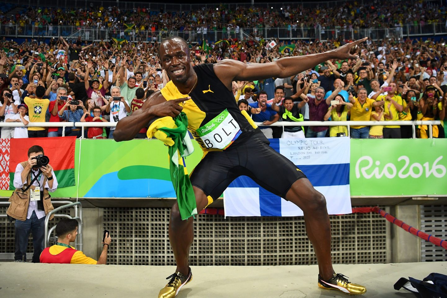 Jamaica's Usain Bolt.