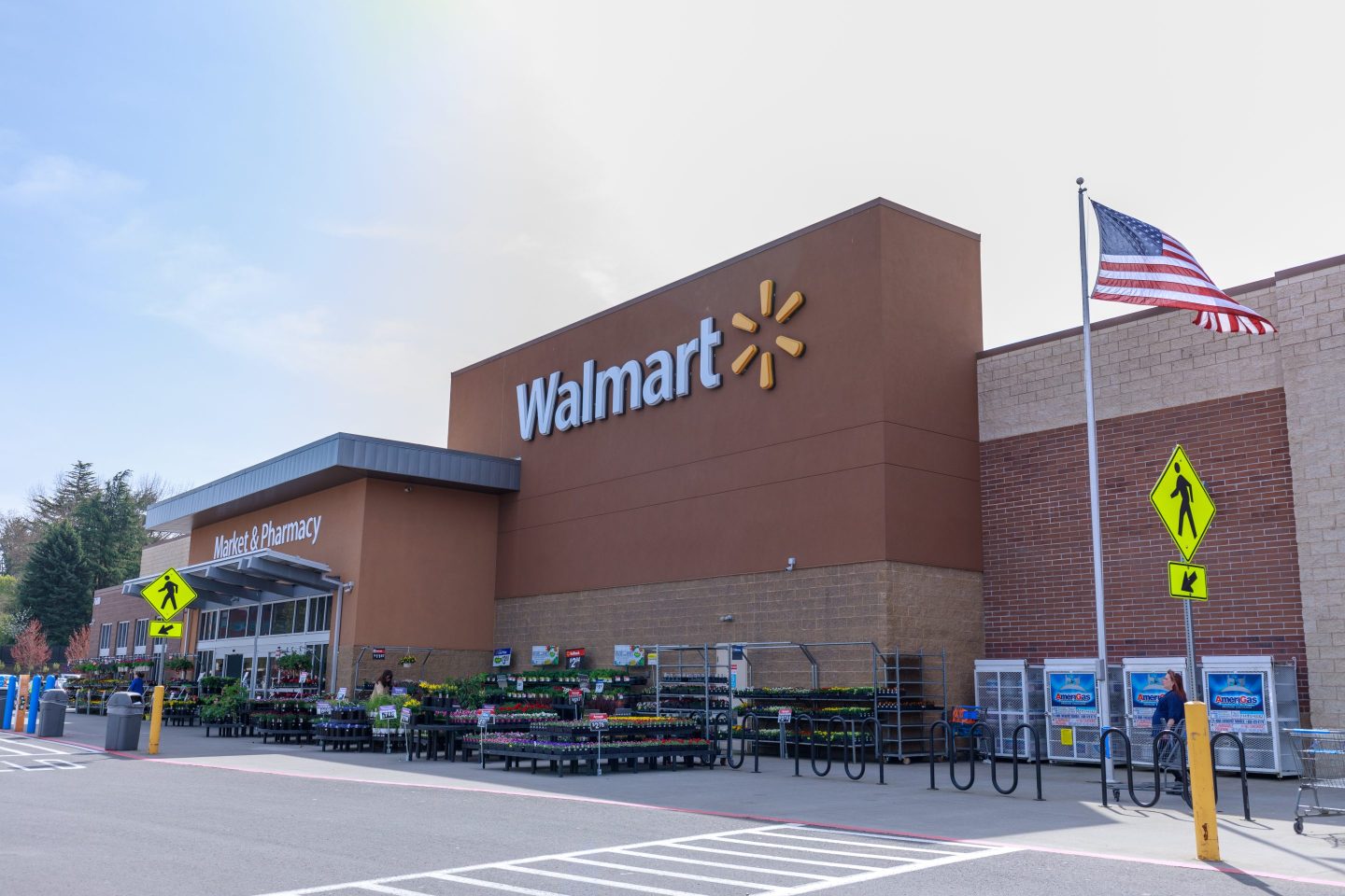 A Walmart store in Portland, Oregon