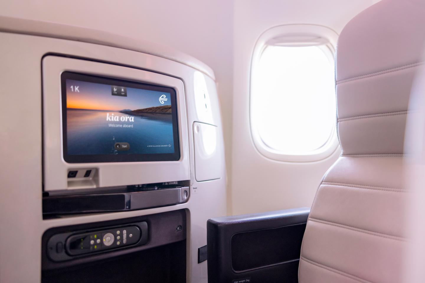 Inside Air New Zealand’s business premier cabin