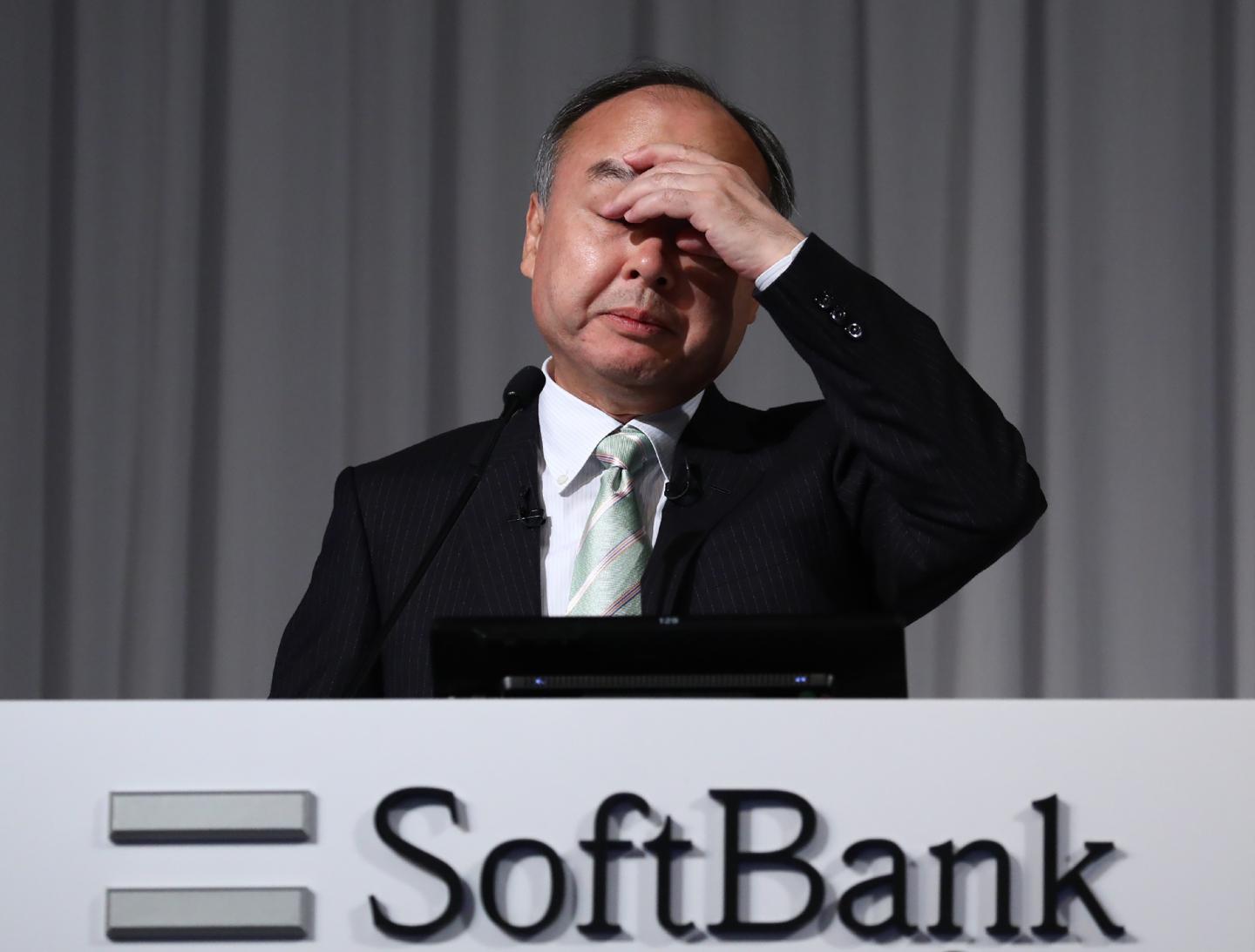 SoftBank Group CEO Masayoshi Son