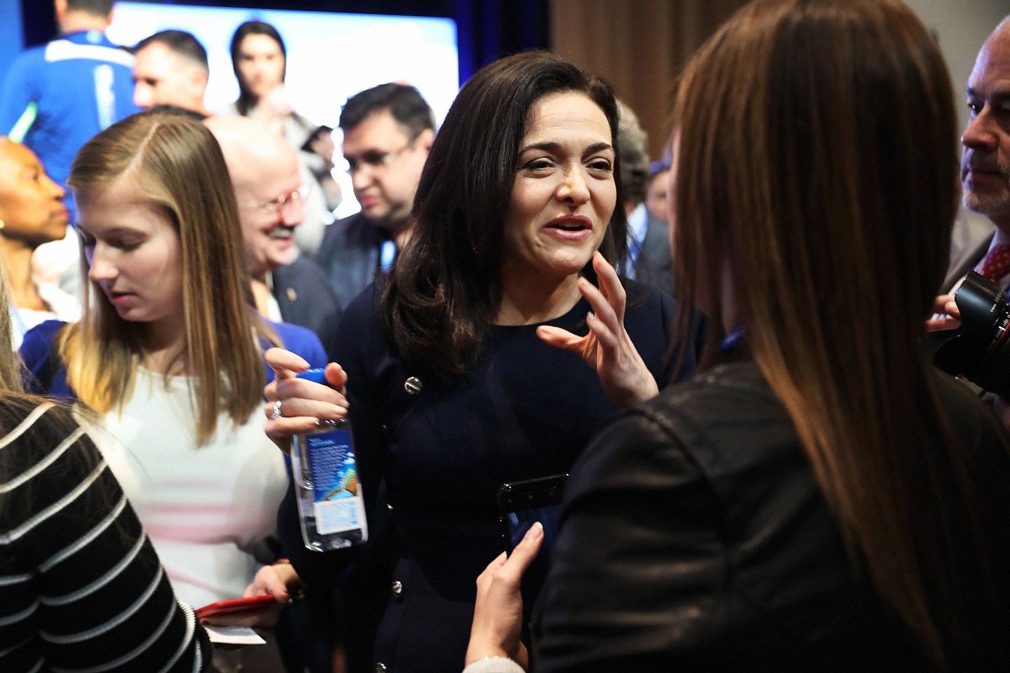 Sheryl Sandberg at a Miami event in 2018.