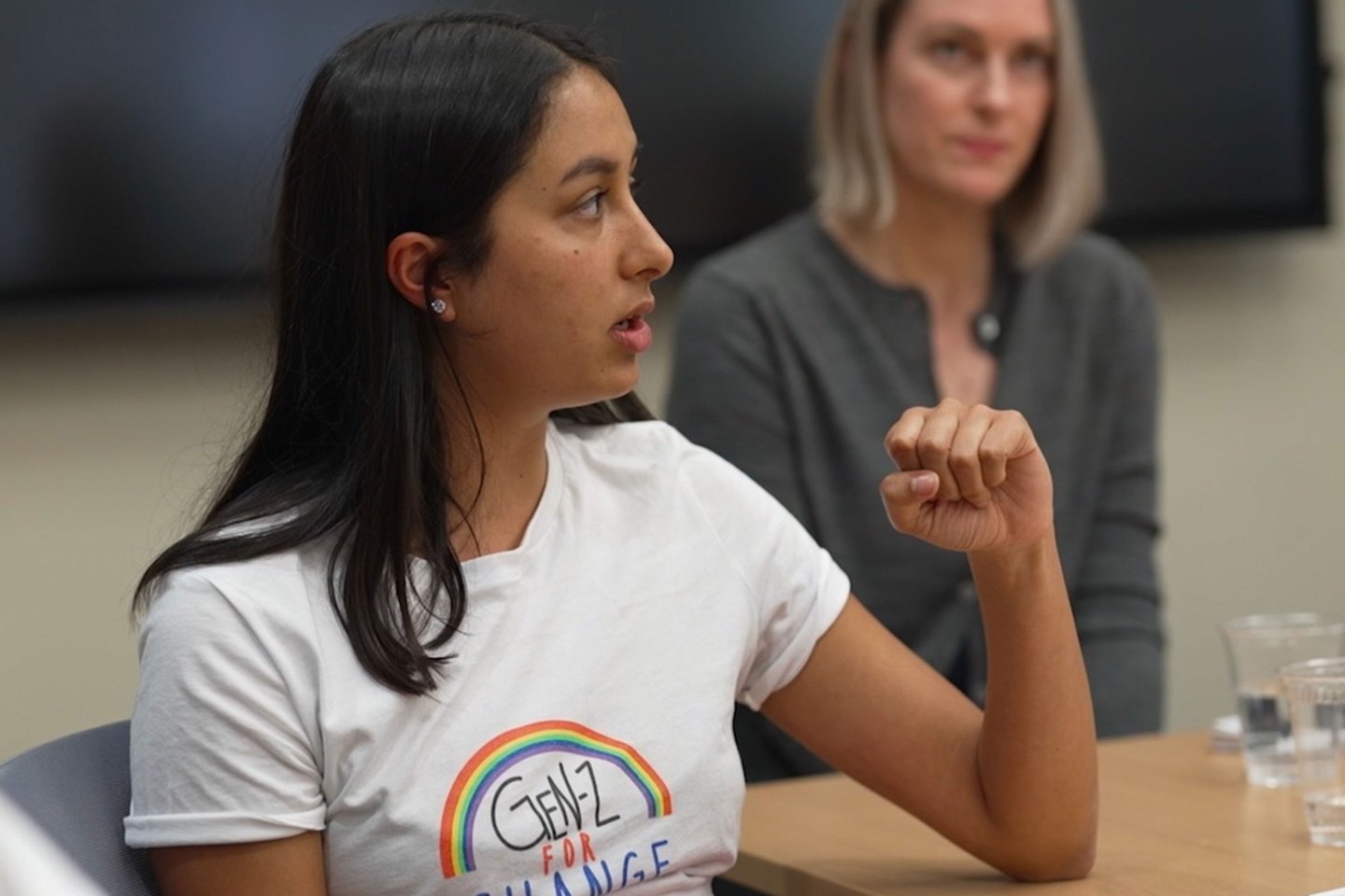 Organizer Elise Joshi.