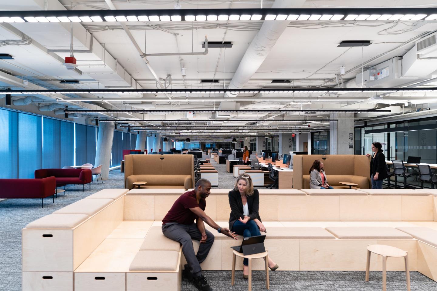 State-of-the-art amenities, communal gathering areas, and updated conferencing technology: How Marriott, Spotify, and Capital One are redesigning the workplace for a September return