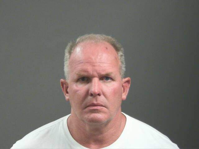 A police mugshot of Douglas Ramsey.