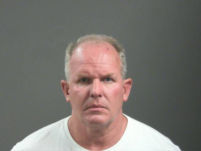 A police mugshot of Douglas Ramsey.