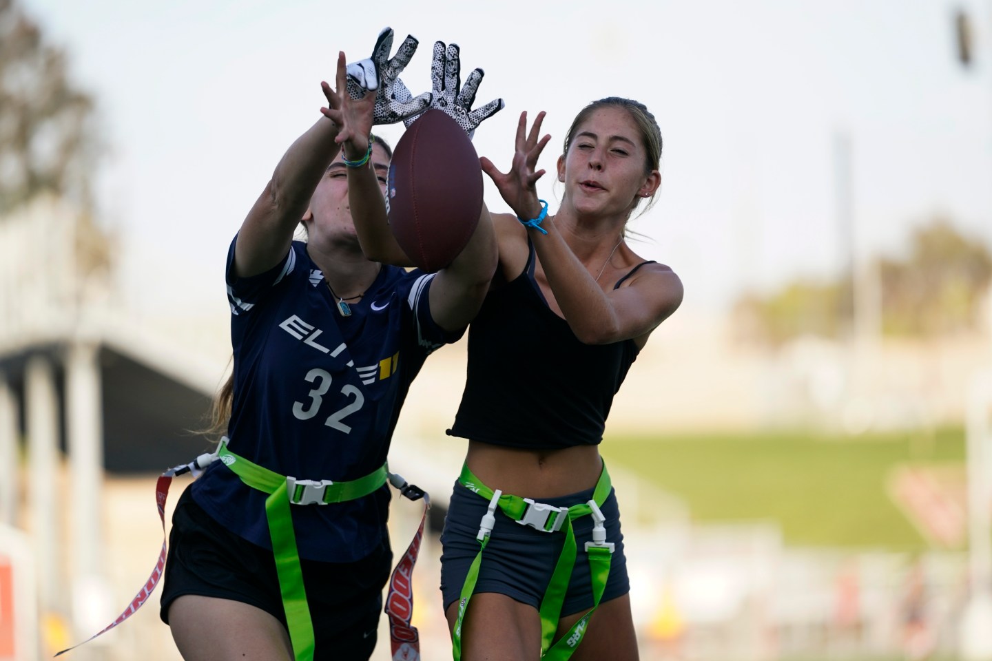 Girls flag football