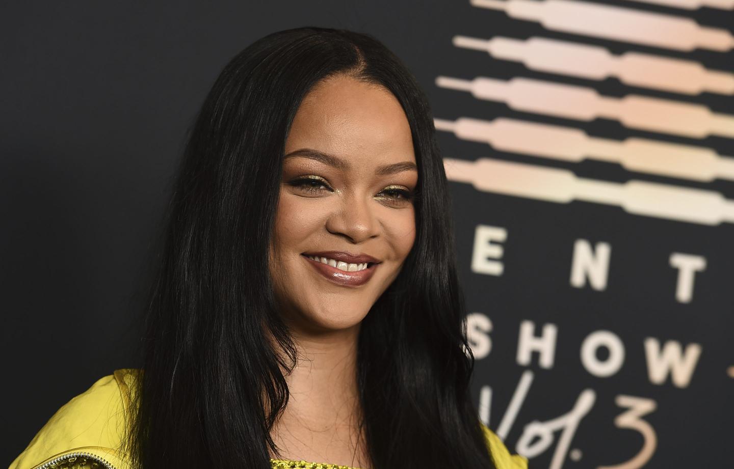 Rihanna attends an event for her lingerie line Savage X Fenty in August 2021.